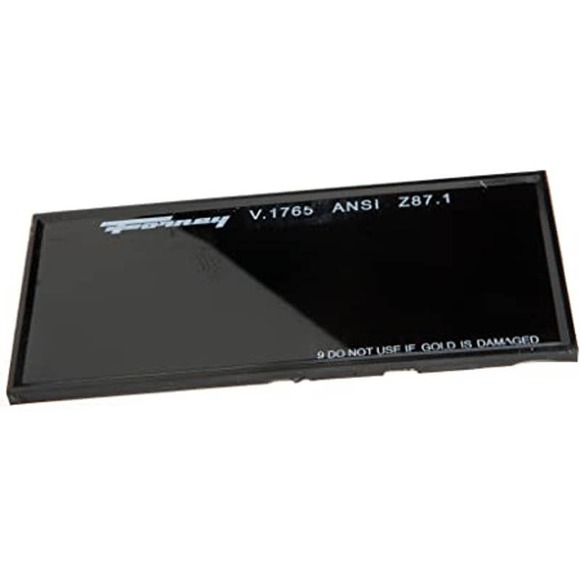 Forney #57060 Replacement Welding Lens "Gold Coated"; Shade 9; 4-1/4" x 2"; NIP - Picture 2 of 4